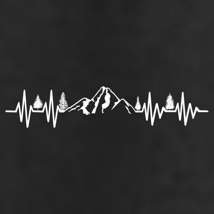 Mountain Heartbeat Pulse Golf Towel