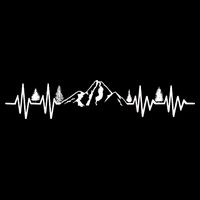 Mountain Heartbeat Pulse Kids T-Shirt