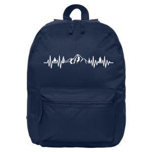 Mountain Heartbeat Pulse 16 in Basic Backpack