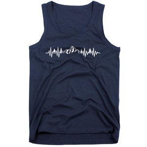 Mountain Heartbeat Pulse Tank Top