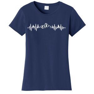 Mountain Heartbeat Pulse Women's T-Shirt