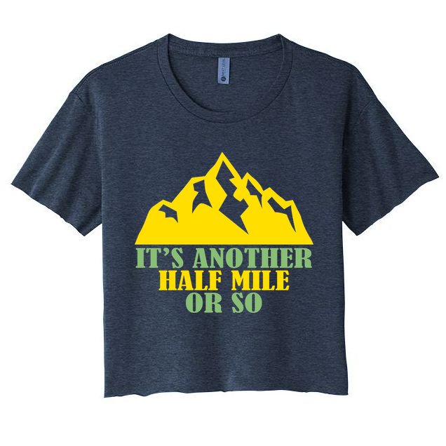 Mountain Hiking Traveler Crop Top