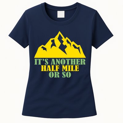 Mountain Hiking Traveler Womens T-Shirt
