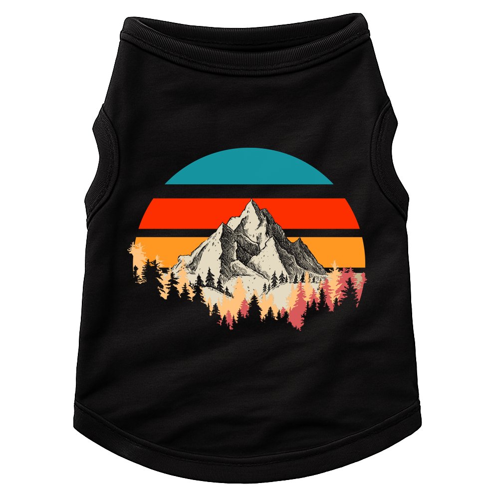 Mountain Views Vintage Doggie Tank