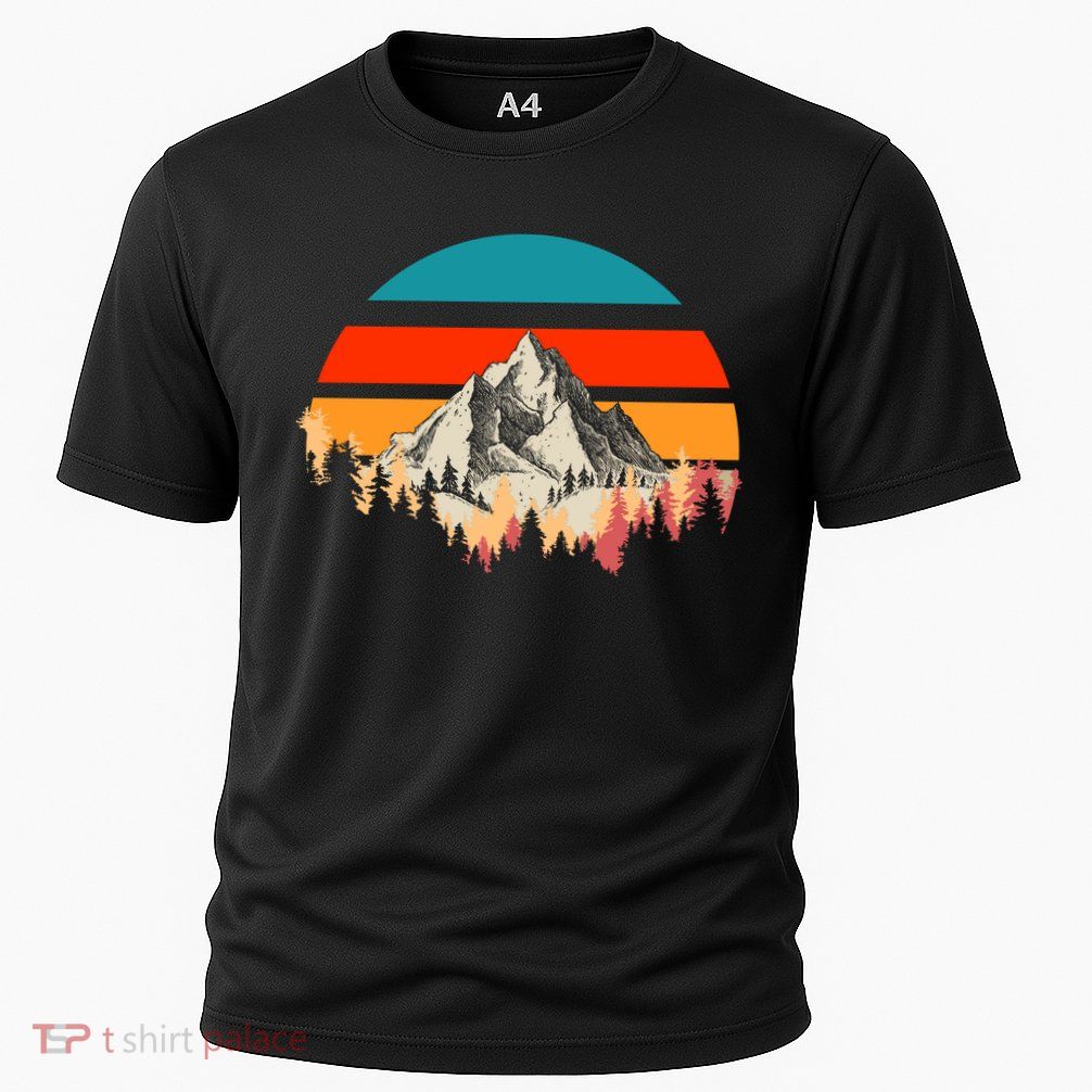 Mountain Views Vintage Performance Shirt
