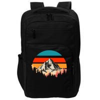 Mountain Views Vintage Impact Tech Backpack