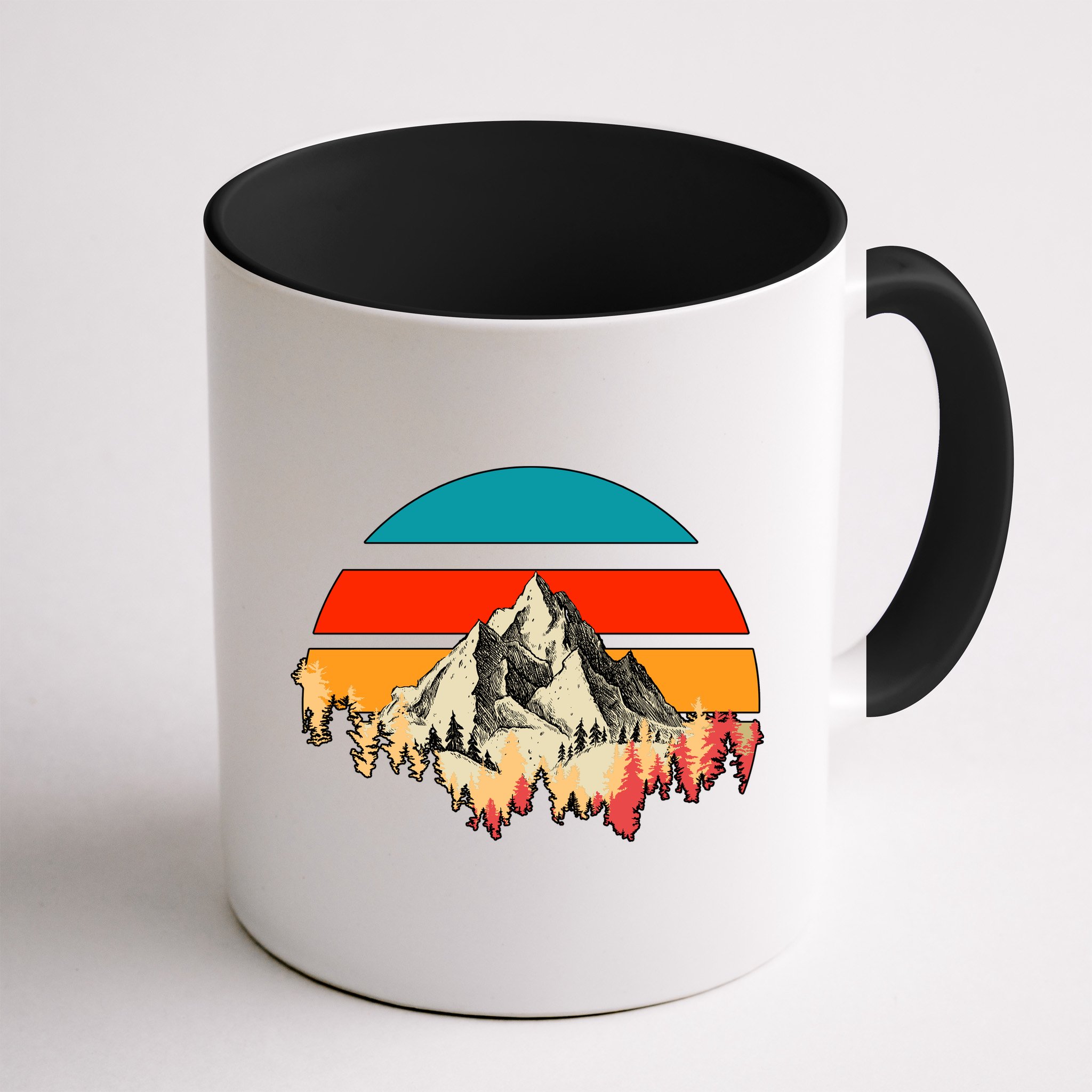 Mountain Views Vintage Mug