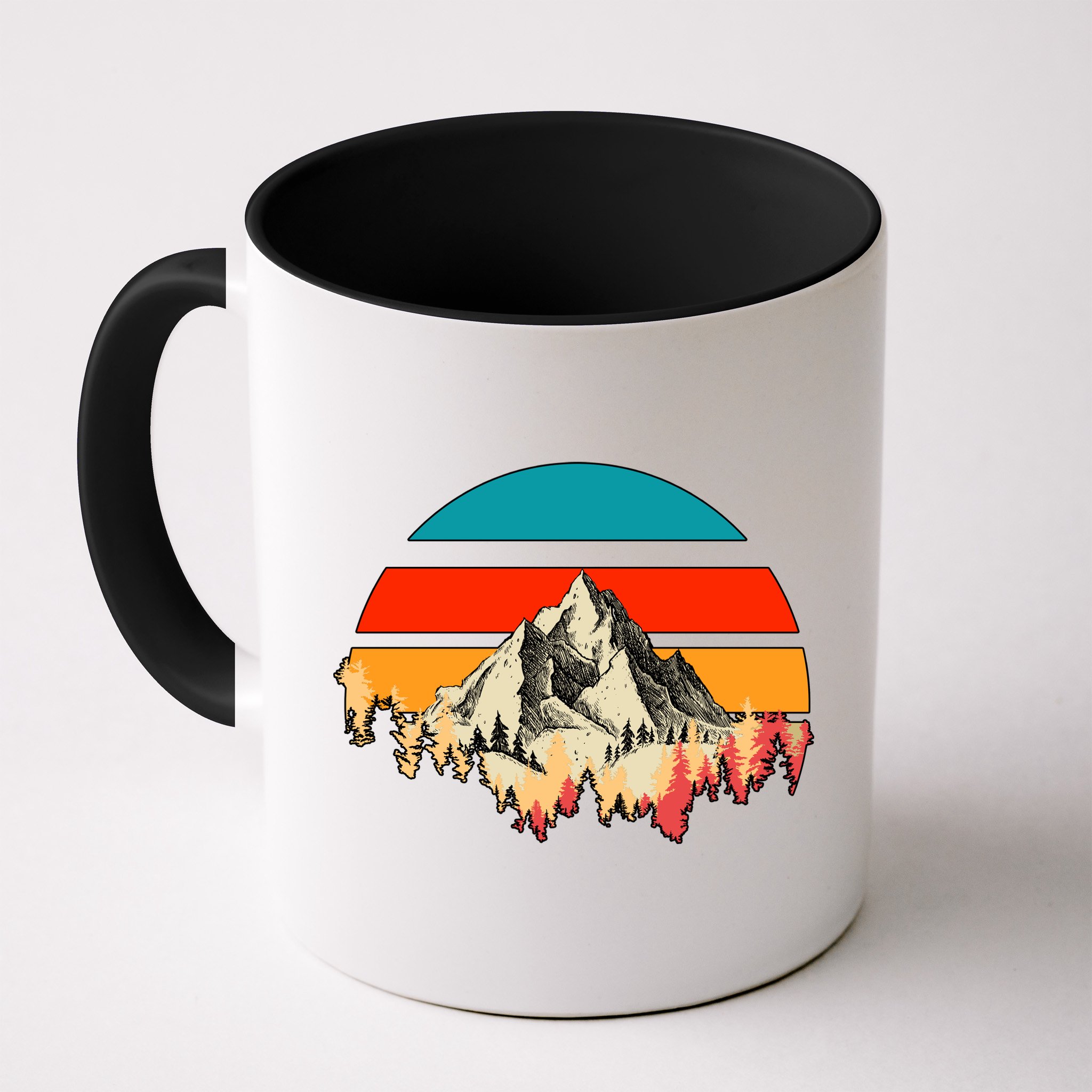 Mountain Views Vintage Mug