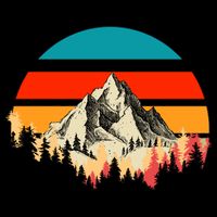 Mountain Views Vintage Mug