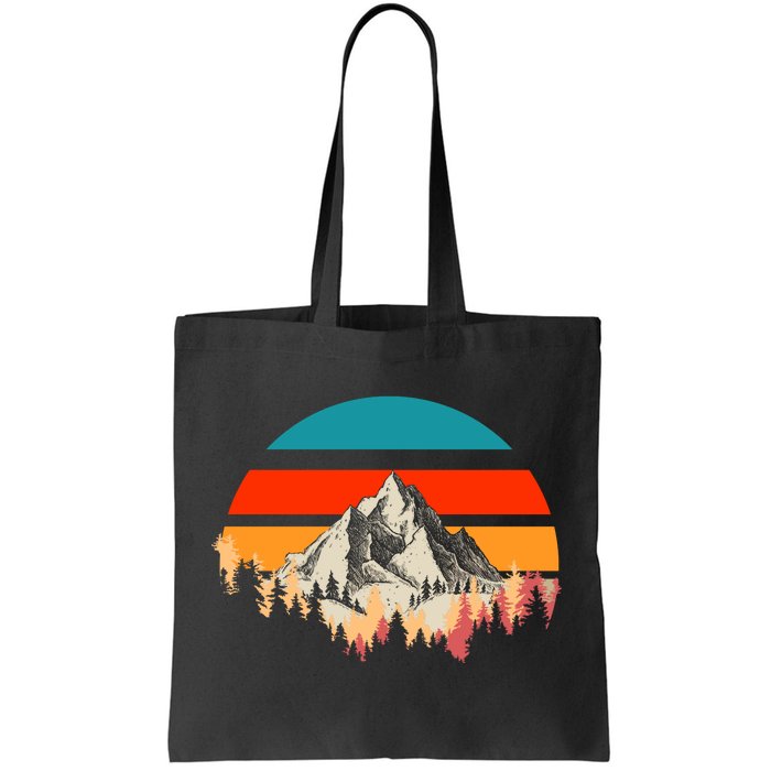 Mountain Views Vintage Tote Bag