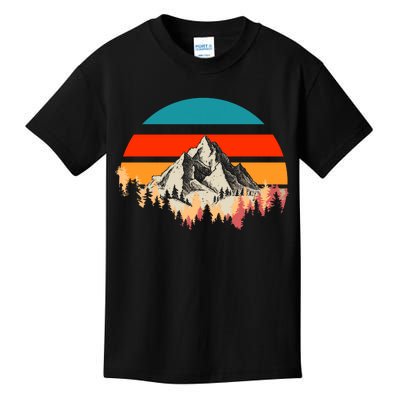 Mountain Views Vintage Kids T-Shirt