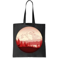 Mountain Wilderness Wildlife Tote Bag