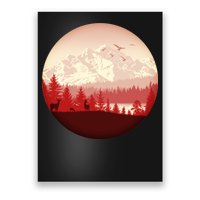 Mountain Wilderness Wildlife Poster