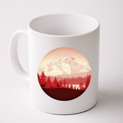 Mountain Wilderness Wildlife Coffee Mug