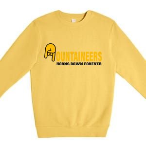 Mountainiers Hornbs Down Forever Premium Crewneck Sweatshirt