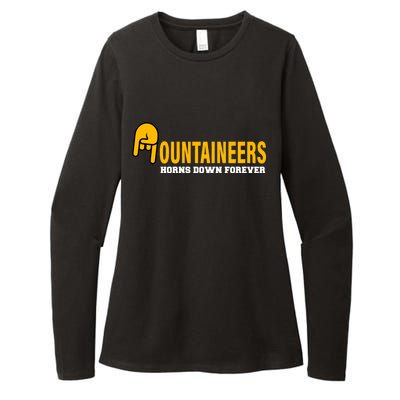 Mountainiers Hornbs Down Forever Womens CVC Long Sleeve Shirt