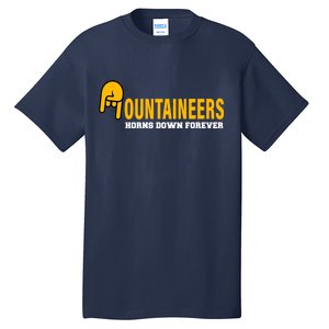 Mountainiers Hornbs Down Forever Tall T-Shirt