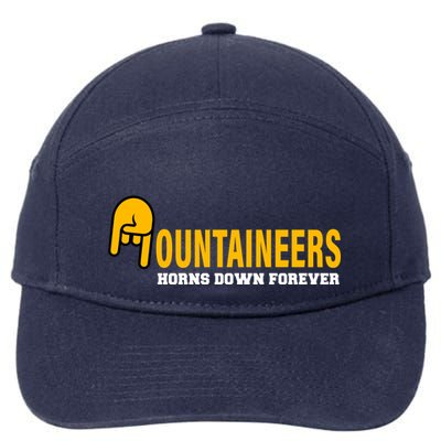 Mountainiers Hornbs Down Forever 7-Panel Snapback Hat