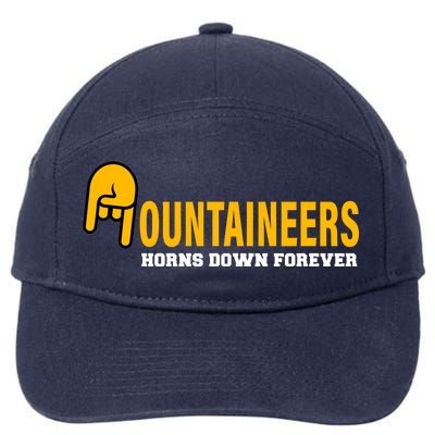 Mountainiers Hornbs Down Forever 7-Panel Snapback Hat