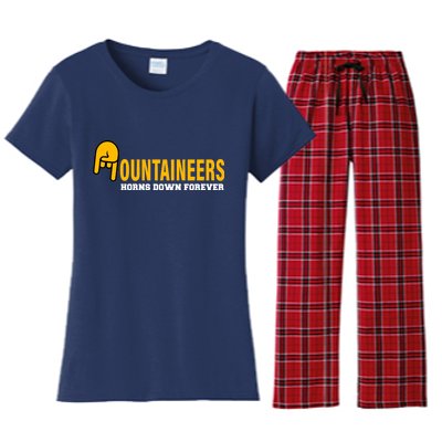 Mountainiers Hornbs Down Forever Women's Flannel Pajama Set