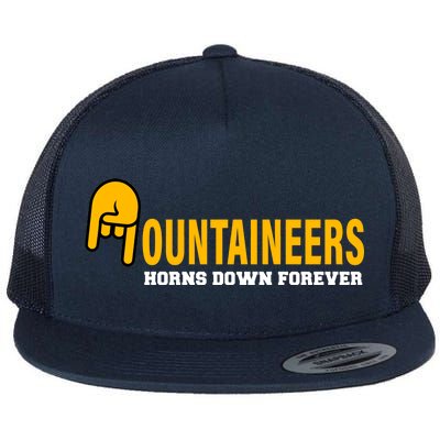 Mountainiers Hornbs Down Forever Flat Bill Trucker Hat