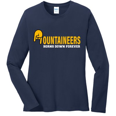 Mountainiers Hornbs Down Forever Ladies Long Sleeve Shirt