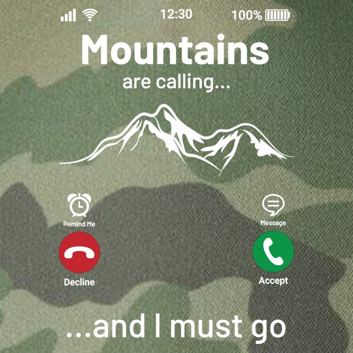 Mountains Are Calling Funny Nature Design Legacy Tie Dye Trucker Hat