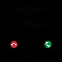 Mountains Are Calling Funny Nature Design 16oz Travel Tumbler