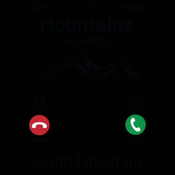Mountains Are Calling Funny Nature Design 16oz Travel Tumbler
