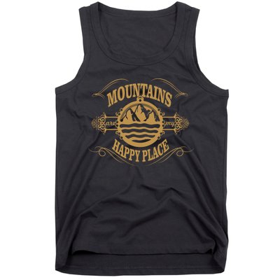 Mountains Are My Happy Place Tank Top