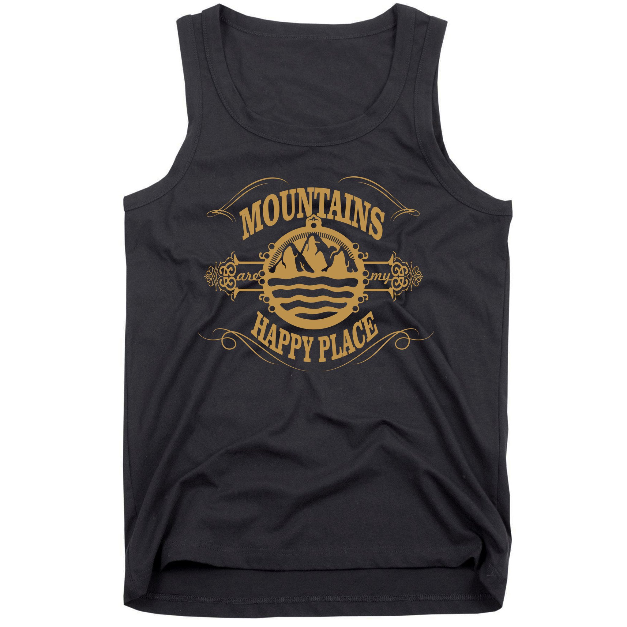 Mountains Are My Happy Place Tank Top