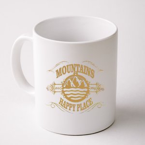 Mountains Are My Happy Place Coffee Mug