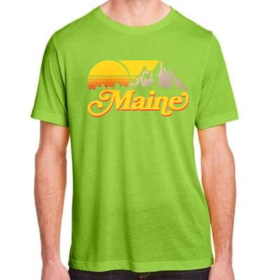 Mountains In Maine Adult ChromaSoft Performance T-Shirt