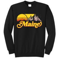 Mountains In Maine Sweatshirt