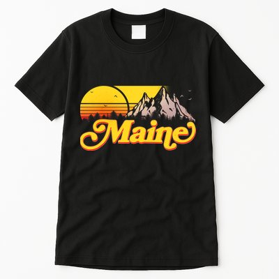 Mountains In Maine Tall T-Shirt