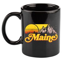 Mountains In Maine 11oz C Handle Ceramic Mug