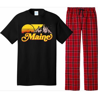 Mountains In Maine Pajama Set