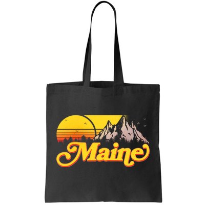 Mountains In Maine Tote Bag