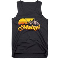 Mountains In Maine Tank Top