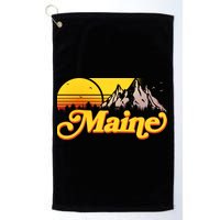 Mountains In Maine Golf Towel