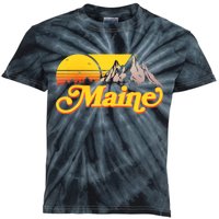 Mountains In Maine Kids Tie-Dye T-Shirt