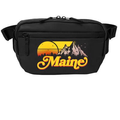 Mountains In Maine Crossbody Pack