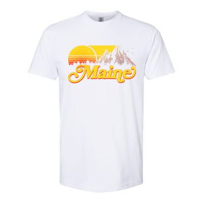 Mountains In Maine Softstyle CVC T-Shirt