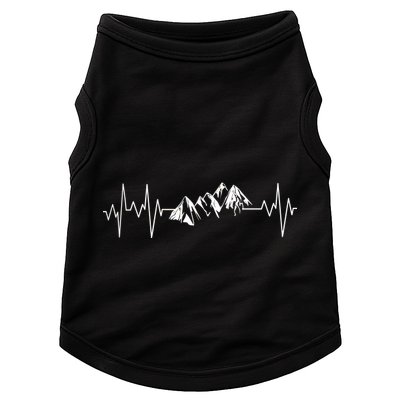 Mountains In My Heartbeat Pulse  Doggie Tank