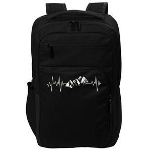 Mountains In My Heartbeat Pulse  Impact Tech Backpack