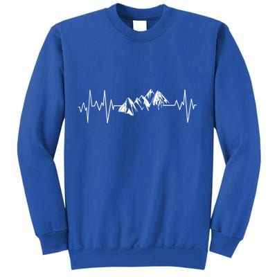 Mountains In My Heartbeat Pulse  Sweatshirt