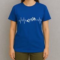 Mountains In My Heartbeat Pulse  T-Shirt