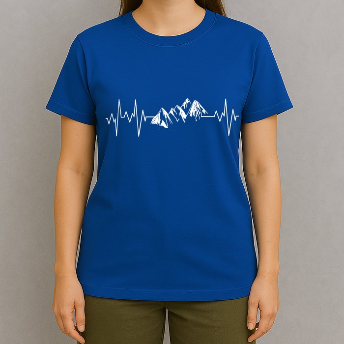 Mountains In My Heartbeat Pulse  T-Shirt