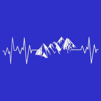 Mountains In My Heartbeat Pulse  Kids Hoodie
