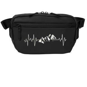 Mountains In My Heartbeat Pulse  Crossbody Pack